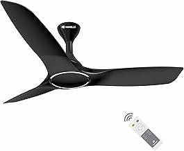 HAVELLS STEALTH AIR BLDC C.FAN 1200MM COLOUR: METALLIC BLACK