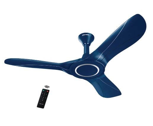 ANCHOR BY PANASONIC ROSALYN DYNAMIC BLDC CEILING FAN PEARL WINTER BLUE